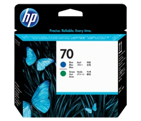 HP 70 DesignJet Blue/Green Printhead (C9408A) HP 70 DesignJet Blue/Green Printhead (C9408A)