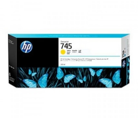 HP 745 DesignJet Z2600ps Yellow, 300 ml (F9K02A)