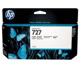 HP 727 DesignJet T1500/T920 Photo Black, 130 ml (B3P23A)