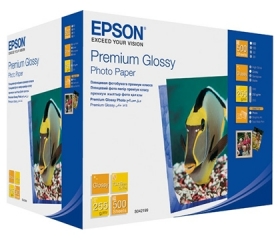 Epson Premium Glossy Photo Paper 130mm x 180mm, 500 л. (C13S042199)