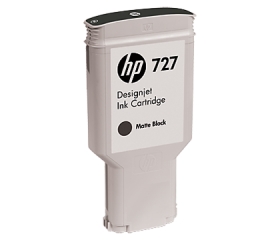 HP 727 DesignJet T1500/T920 Matte Black, 300 ml (C1Q12A)