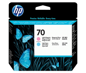 HP 70 DesignJet Light Magenta/Light Cyan Printhead (C9405A)
