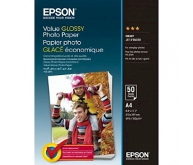 Epson A4 ValueGlossyPhPaper 50sheets , C13S400036