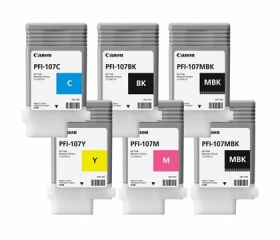 Canon PFI-107 Cyan, 90 ml (6706B002)
