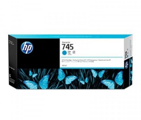 HP 745 DesignJet Z2600ps Cyan, 300 ml (F9K03A)