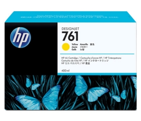 HP 761 DesignJet T7100 Yellow, 400 ml (CM992A)