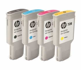 HP 728 DesignJet Matte Black, 300 ml (F9J68A)