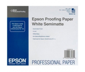 Epson Proofing Paper White Semimatte A3+ (C13S042118) Epson Proofing Paper White Semimatte A3+ (C13S042118)
