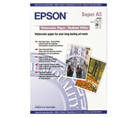 Epson Watercolor Paper-Radiant White A3+, 20 л. (C13S041352) Epson Watercolor Paper-Radiant White A3+, 20 л. (C13S041352)