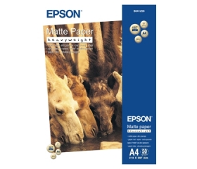 Epson Matte Paper-Heavyweight A4, 50 л. (C13S041256)