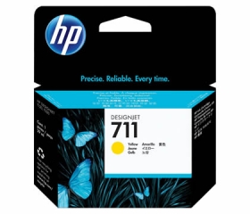 HP 711 DesignJet T120/T520 Yellow, 29 ml (CZ132A)