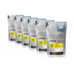 Чернила Epson для SC-F6000/7000 UltraChrome DS Yellow (1Lx6packs) C13T741400