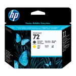 HP 72 DesignJet Matte Black/Yellow Printhead (C9384A)
