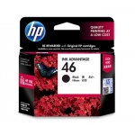 HP No.46 Ultra Ink Advantage Black CZ637AE